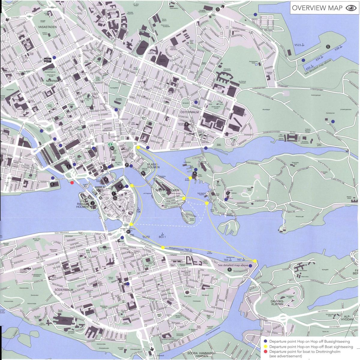 peta Stockholm pusat