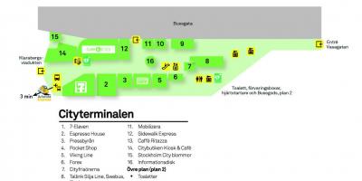 Arlanda express rute peta