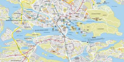 Peta kota Stockholm
