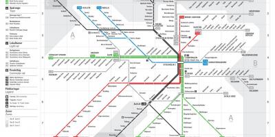 Peta dari sl metro