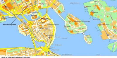 Peta Stockholm terminal kapal pesiar